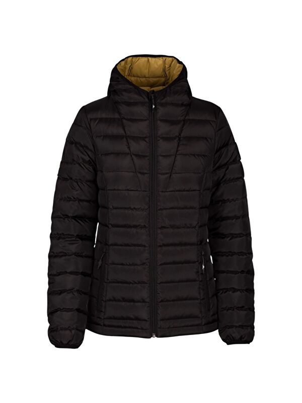 Trespass Bartush - Fe Down Kadın Siyah Outdoor Ceketi