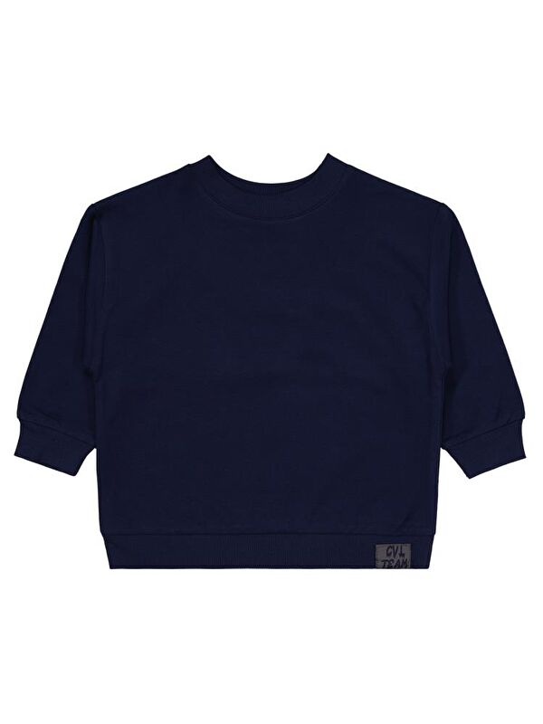 Civil Boys Cvl Team Etiketli 2-5 Yaş Sweatshirt - Lacivert 4-5 Yaş
