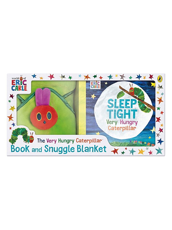Puffin The Very Hungry Caterpillar Book and Snuggle Blanket