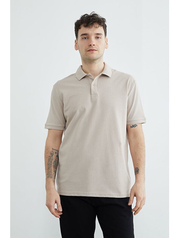 Fullamoda Basic Polo Yaka Pike Tişört