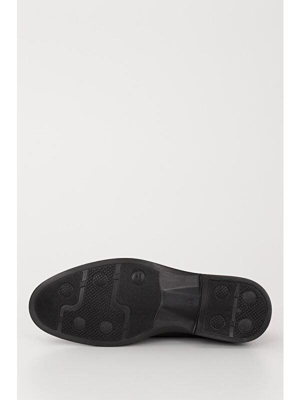 KAHVERENGİ Hakiki Deri Yuvarlak Burun Günlük Erkek Ayakkabı 42977 - Görsel 8