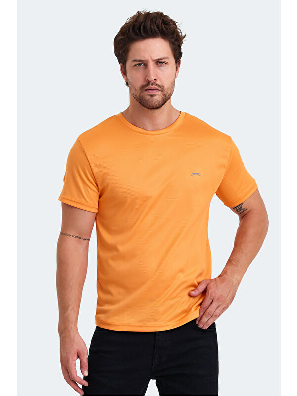 SLAZENGER ODALIS I Erkek Tişört Turuncu