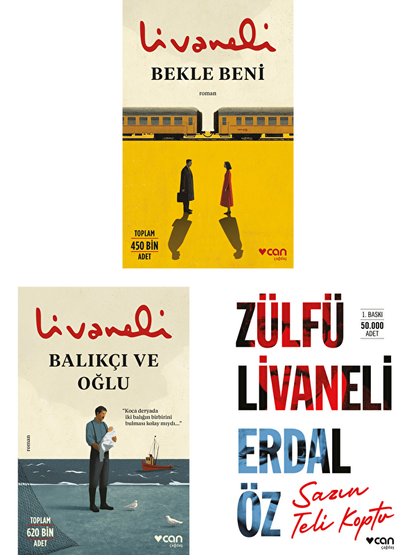 Can Yayınları Zülfü Livaneli Seti (3 Kitap)