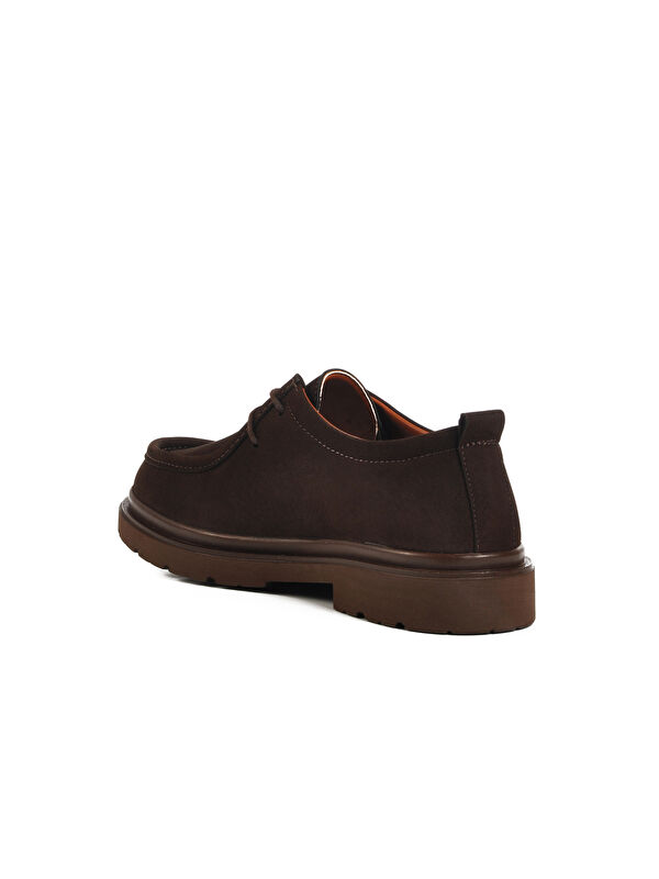 Ayakmod Siyah Ayakmod Nubuk Hakiki Deri Erkek Casual Ayakkabı 1005 M