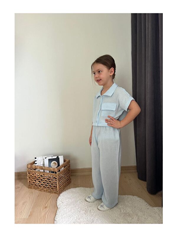 My Kids Wear Müslin Kumaş Kız Çocuk Takım