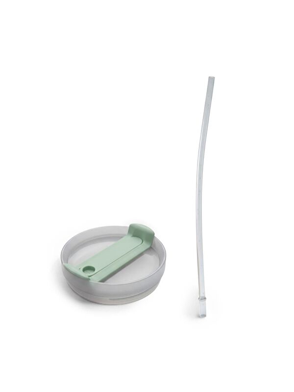 Any Morning Vaha 1200 ml Termos Mug Kapağı ve Pipet Su Yeşili