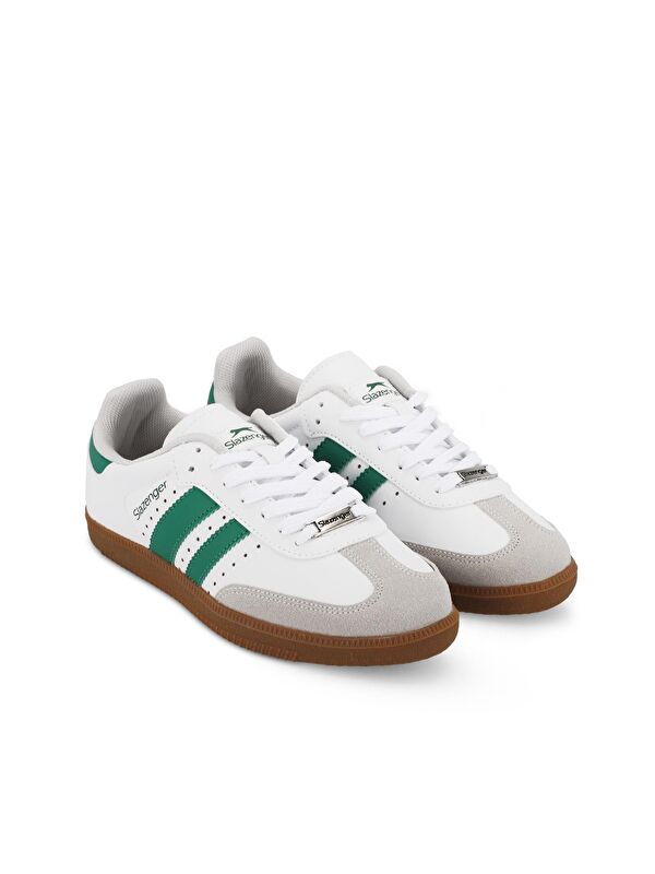 PING Kadın Sneaker Ayakkabı Beyaz / Yeşil - Görsel 3