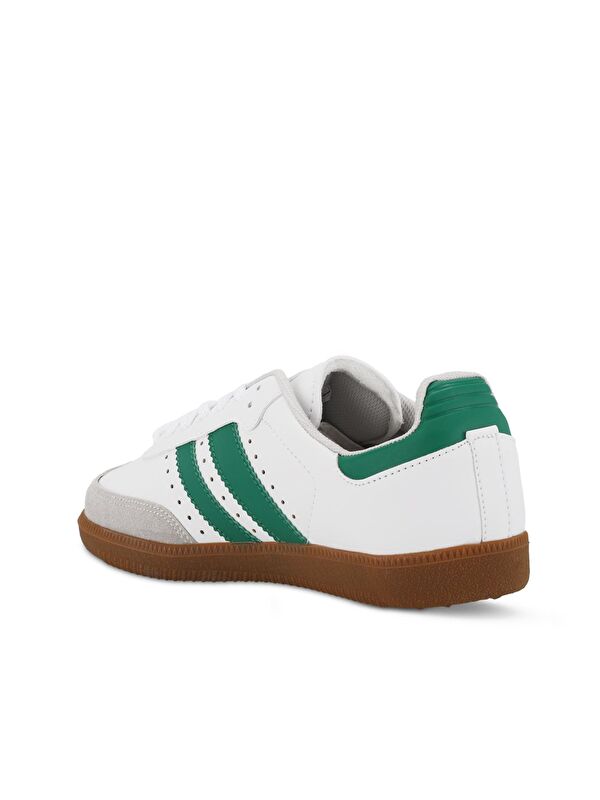 PING Kadın Sneaker Ayakkabı Beyaz / Yeşil - Görsel 4