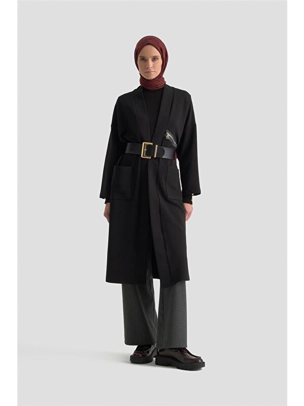 ARMİNE Hırka 25Kt509 Siyah