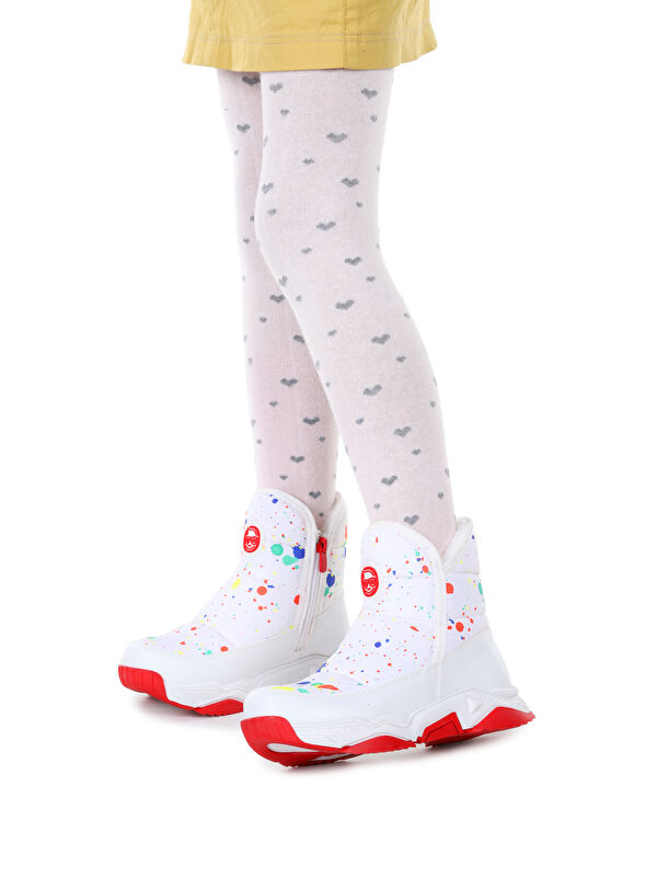 Rocco Fermuarlı Kız Çocuk Kar Botu - Görsel 4