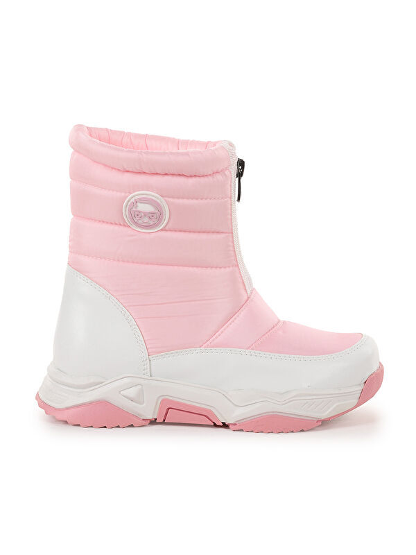 Sumo Fermuarlı Kız Çocuk Kar Botu - Görsel 5