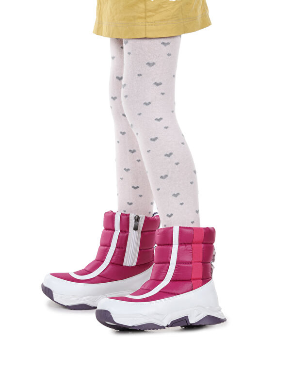 Pablo Fermuarlı Kız Çocuk Kar Botu - Görsel 4