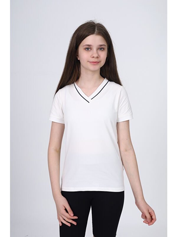 Toontoykids Kız Çocuk Okul Tişört
