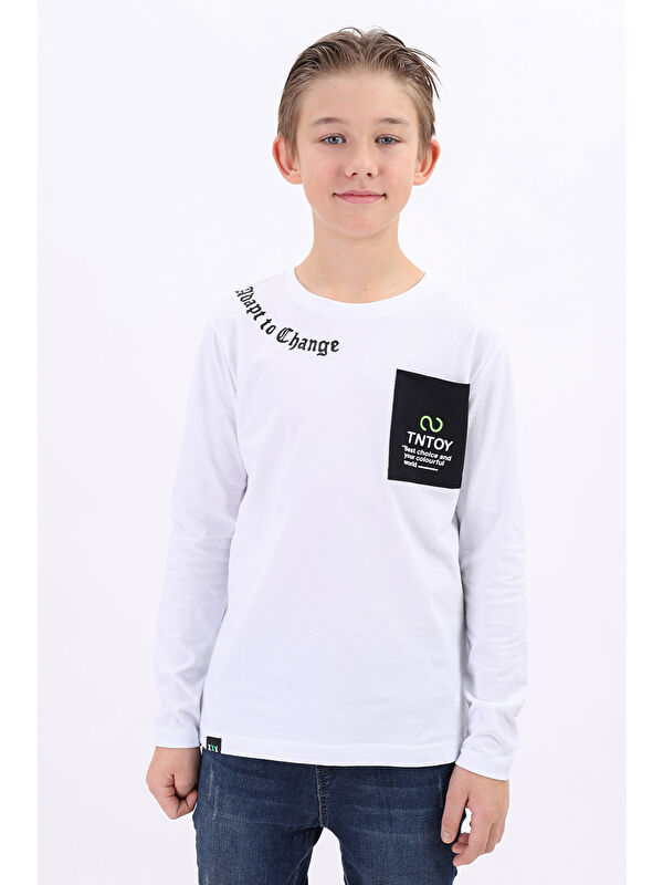 Toontoykids Erkek Çocuk Baskılı Tişört