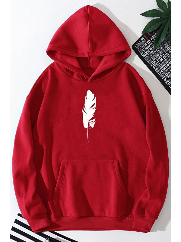 uyguntarz Unisex Tüy Baskılı Sweatshirt