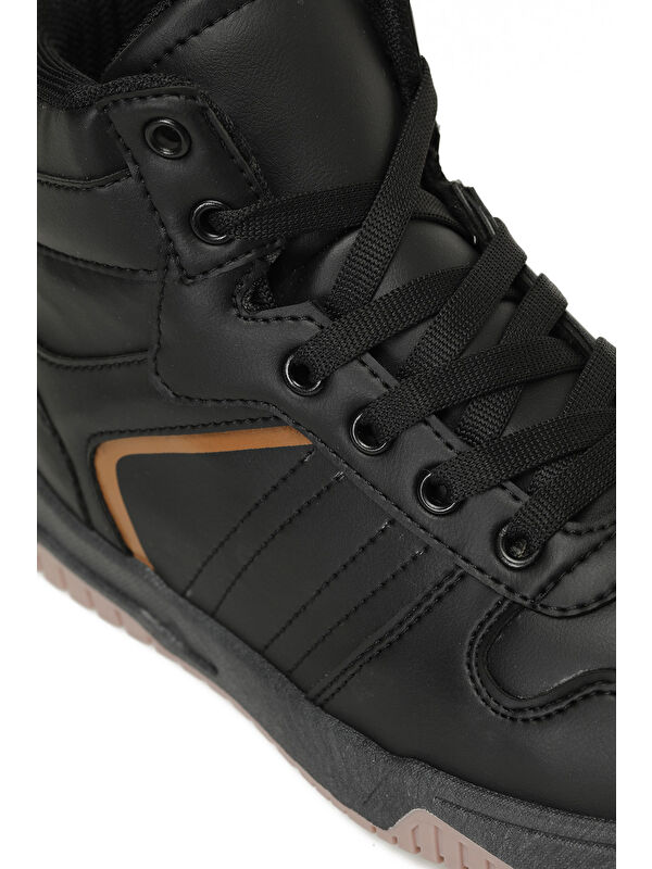 VINZA G 4PR Siyah Erkek Çocuk High Sneaker - Görsel 8