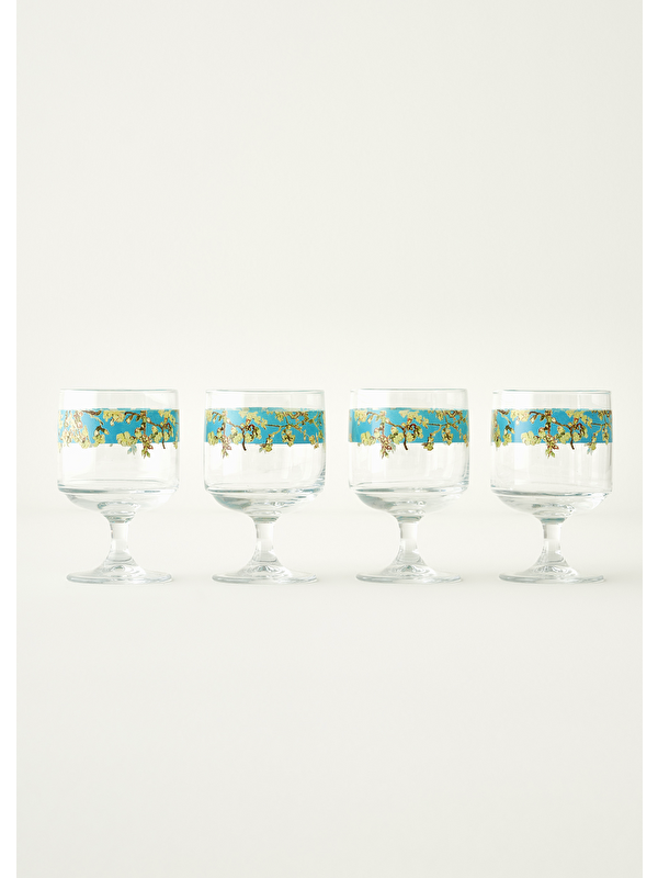 Bella Maison Van Gogh Almond Blossom Cup 4’lü Turkuaz (300 cc)