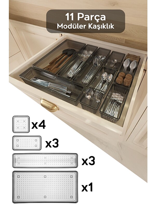 Meleni Home Ayarlanabilir Kaşıklık Seti