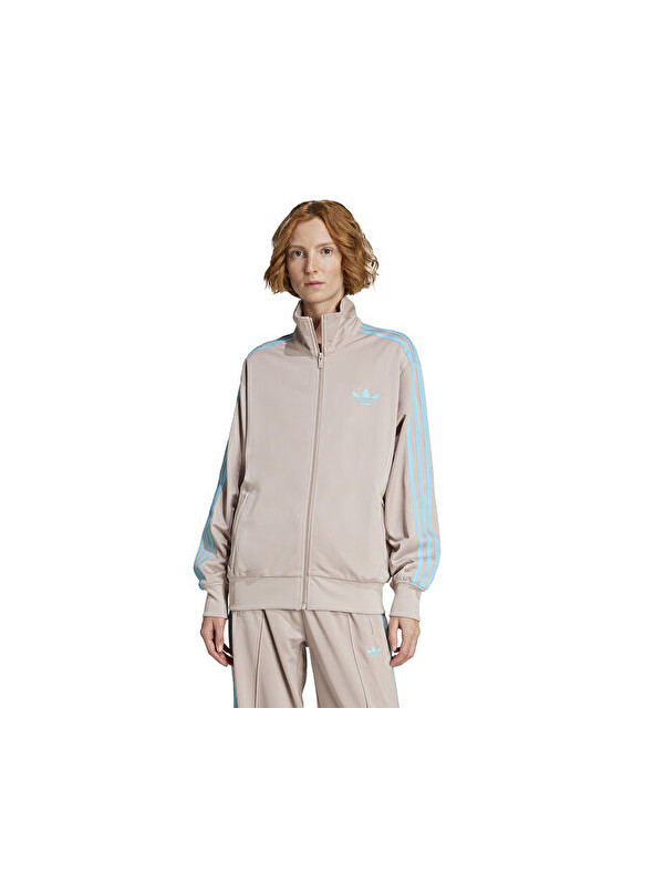Adidas Firebird Tt Kadın Günlük Ceket JX7864 Krem