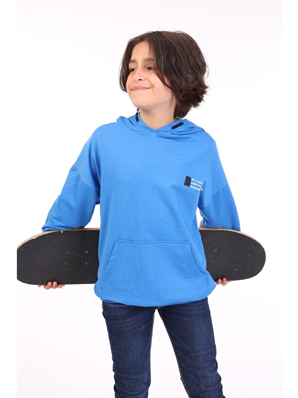 Toontoykids Erkek Çocuk Baskılı Sweatshirt