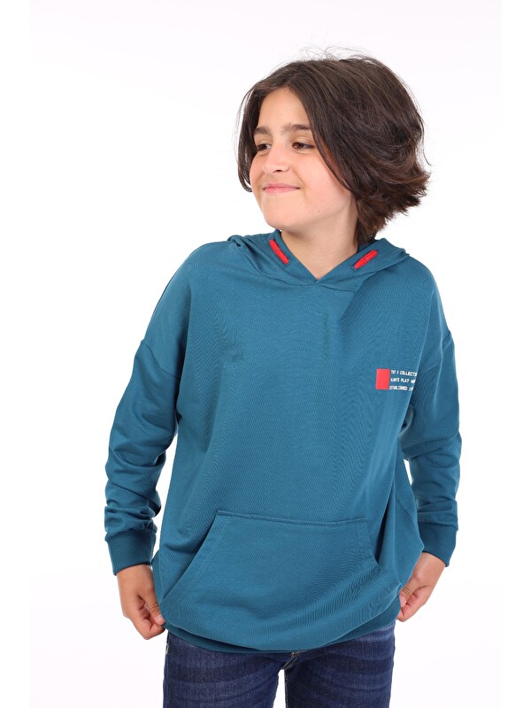 Toontoykids Erkek Çocuk Baskılı Sweatshirt