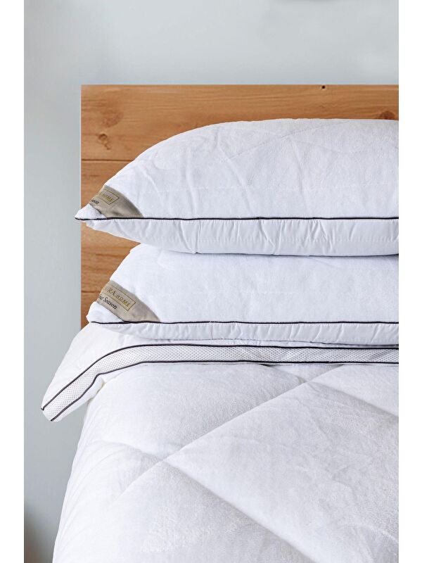 Varol Soft Dört Mevsim Deluxe Yastık Beyaz 50x70 cm