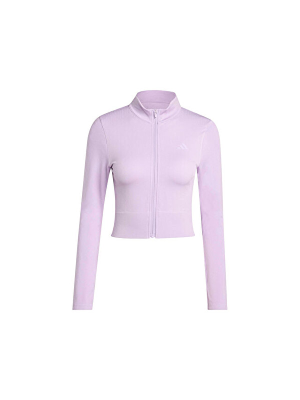 Adidas We Knit Jkt Kadın Günlük Ceket JX3916 Mor
