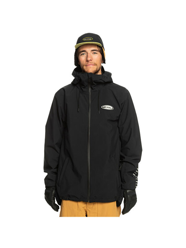 Quiksilver Freestyle Unisex Siyah Erkek Kayak ve Kar Montu