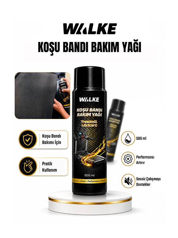 WALKE Koşu Bandı Yağı Spreyi Silikon Sprey 500 ml Tekli