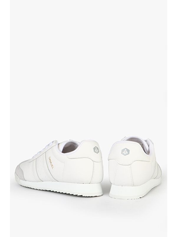 Samuel Beyaz Beyaz Kadın Spor Ayakkabı - Görsel 5