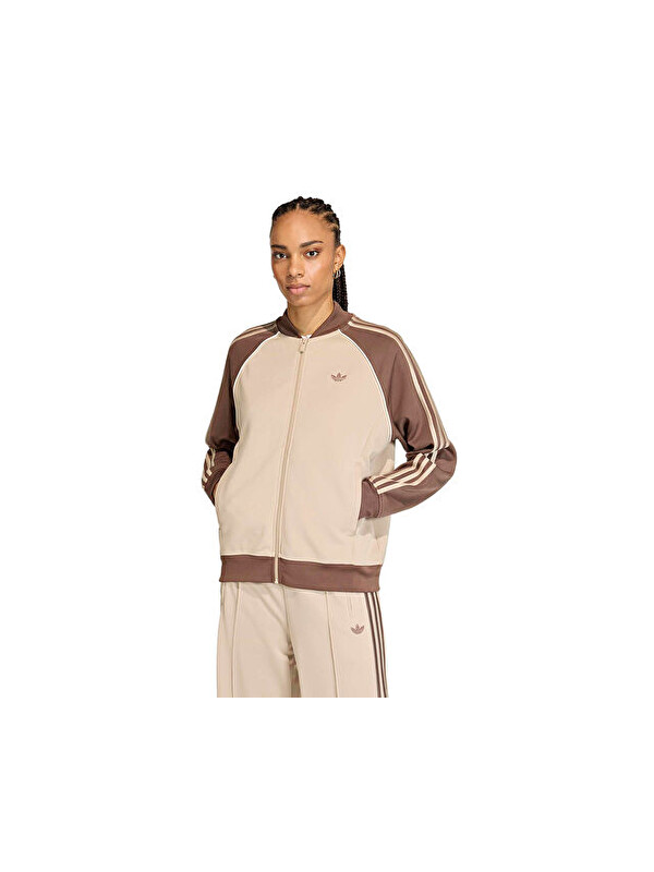 Adidas Sst Loose Tt Kadın Günlük Ceket KD8825 Haki