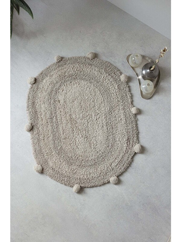 LAMPETİE | Eris Tekli Banyo Paspası 45x60 Kahverengi