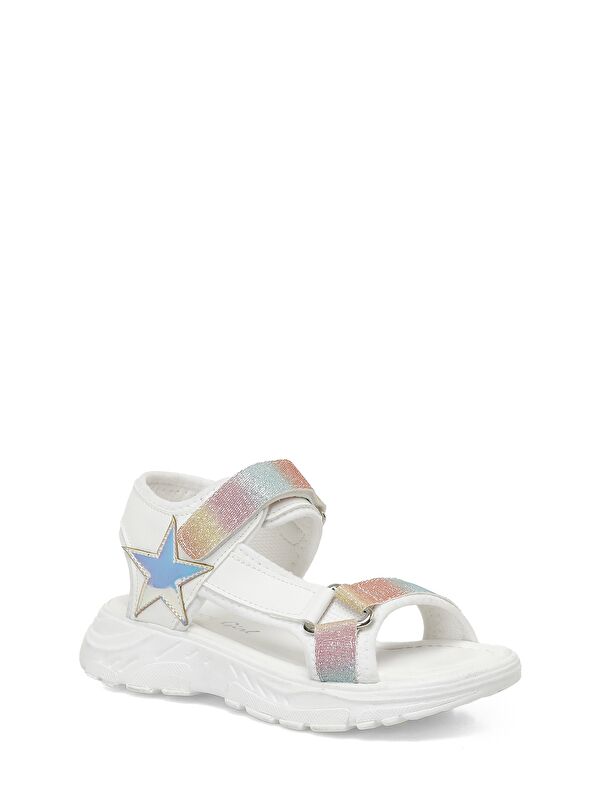 STAR F 5FX Beyaz Kız Çocuk Sandalet - Görsel 3