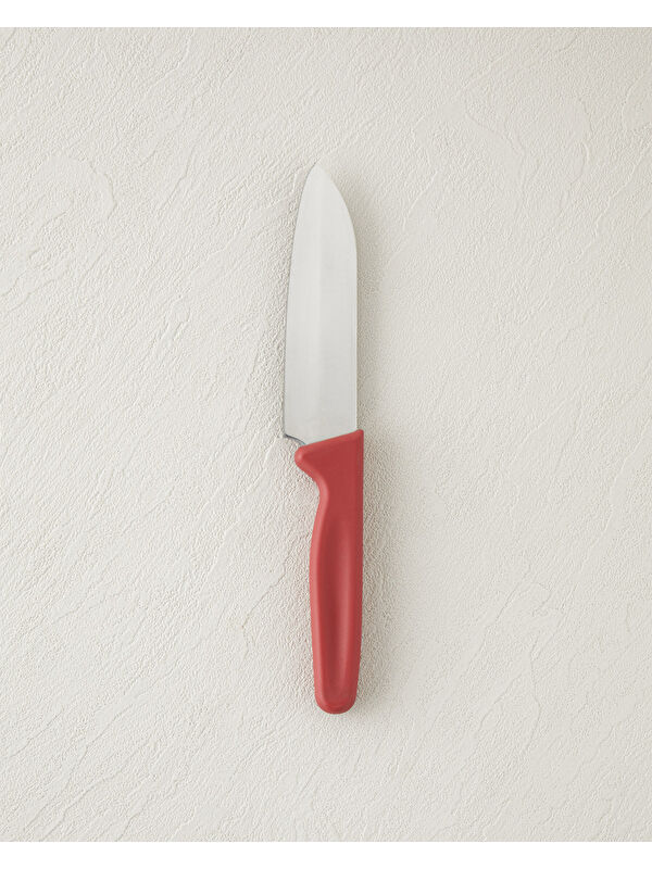 English Home Titan Steel Paslanmaz Çelik Bıçak 12 cm Kırmızı