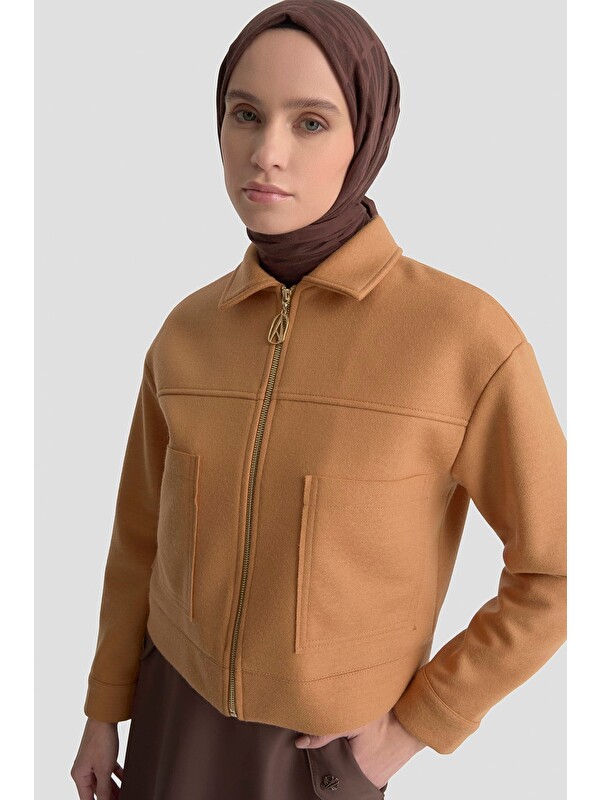 ARMİNE Trend Ceket 25Kt517 Camel
