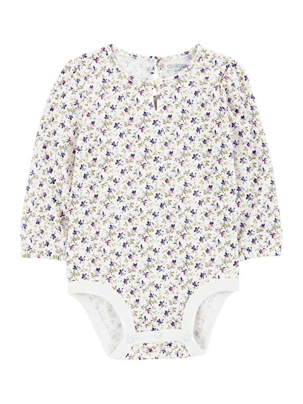Oshkosh Kız Bebek Uzun Kollu Body