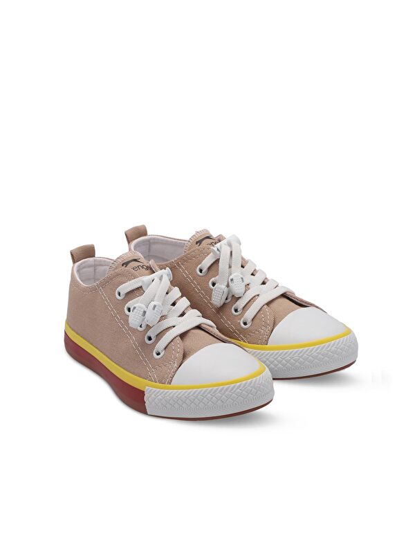 KOALA Unisex Çocuk Sneaker Ayakkabı Bej - Görsel 3