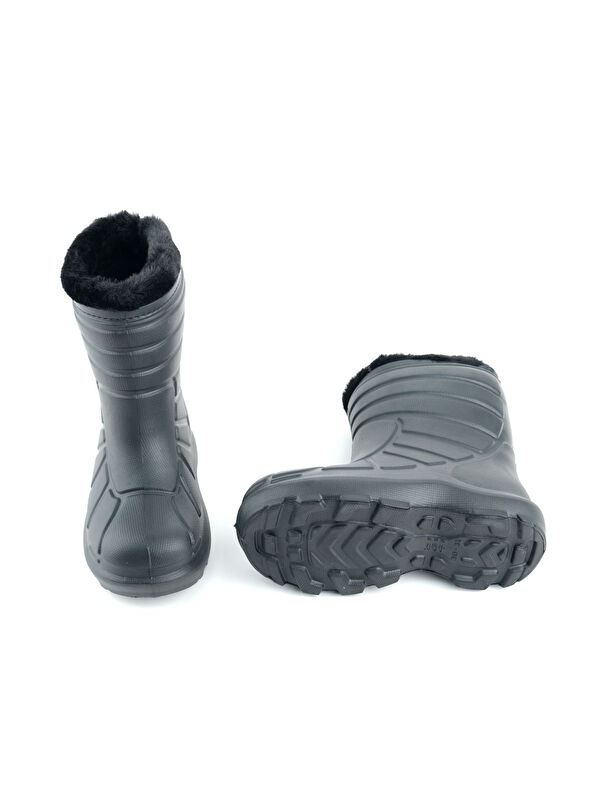 Erkek Çocuk Kışlık Eva İçi Sıcak Astarlı Rahat Taban Yağmur Bot Çizme - Görsel 6