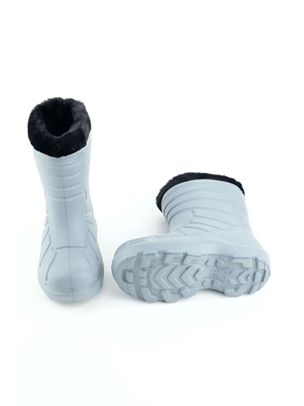 Erkek Çocuk Kışlık Eva İçi Sıcak Astarlı Rahat Taban Yağmur Bot Çizme - Görsel 6