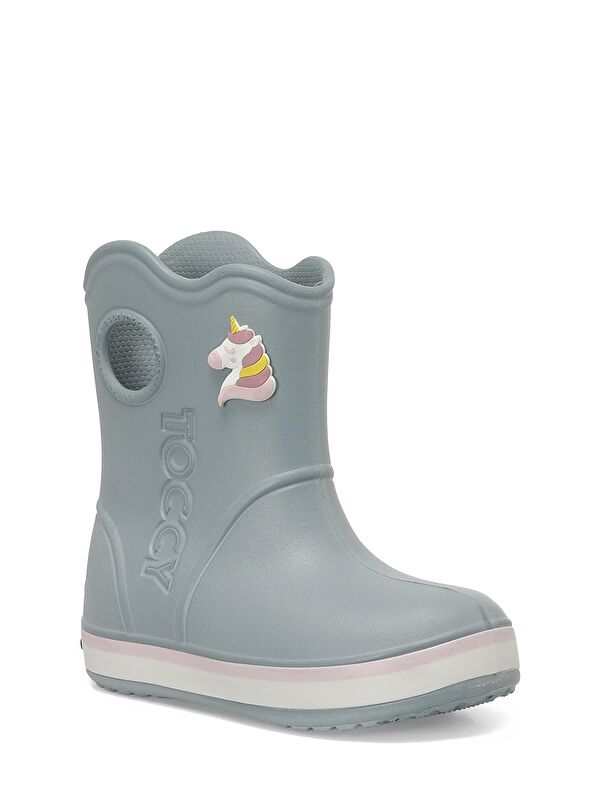 TOG P 3PR GRI Kız Çocuk Yağmur Çizmesi - Görsel 3