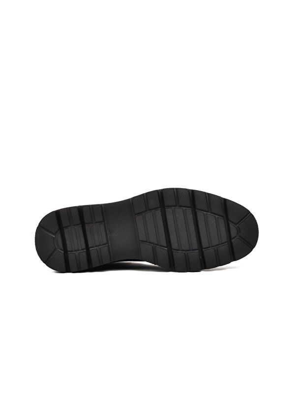 Premium Siyah Hakiki Deri Erkek Klasik Ayakkabı 33283 - Görsel 6