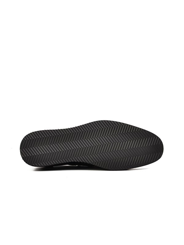 Premium Siyah Hakiki Deri Erkek Klasik Ayakkabı 03256 - Görsel 6