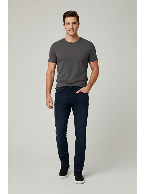 Fullamoda Fermuarlı Slim Fit Jean