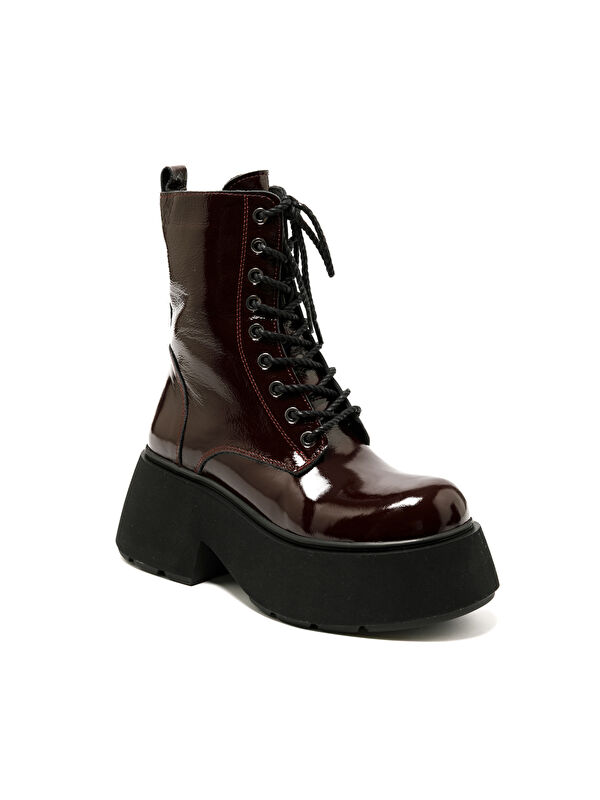 John May Kadın Bot RC-24K-001-R38400 582-Bordo Rugan