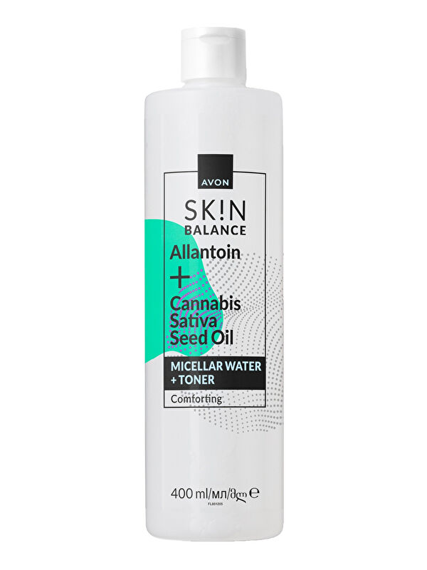 AVON SK!N Ferahlatıcı Micellar Temizleme Suyu + Tonik 400 Ml.