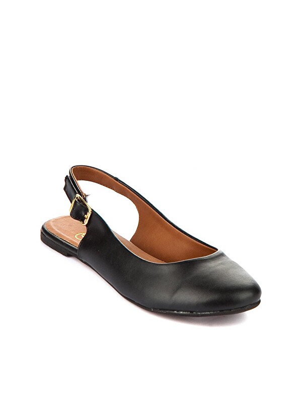 Fox Shoes Siyah Kadın Sandalet 9726105209