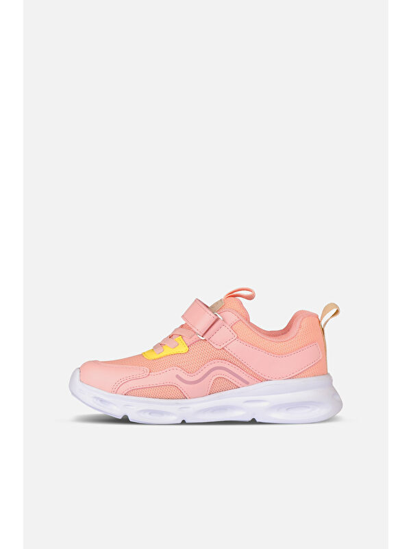 Rony Işıklı Kız Çocuk Pudra Spor Ayakkabı - Görsel 3