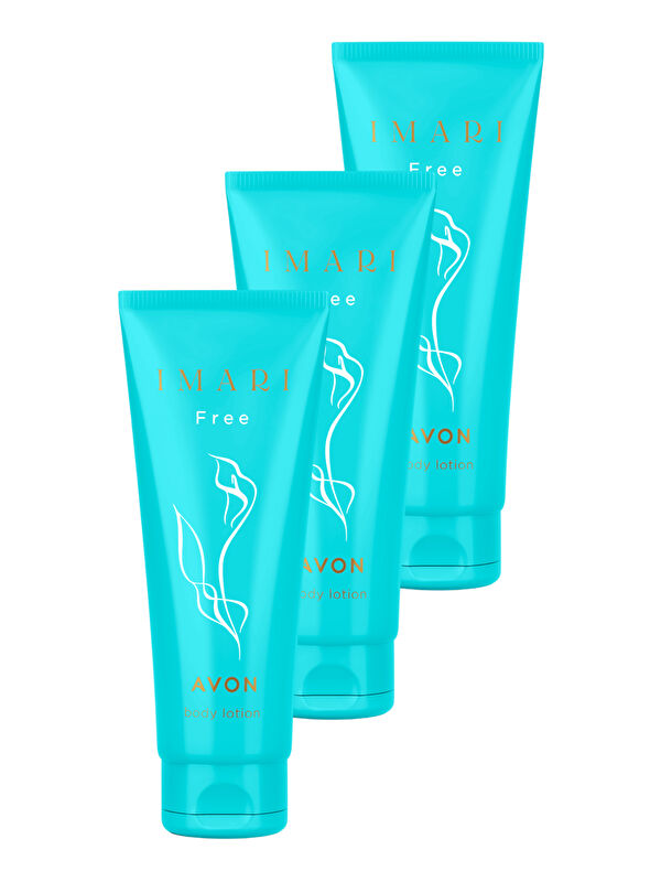 AVON Imari Free Vücut Losyonu 125 Ml. Üçlü Paket