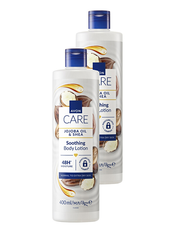 AVON Care Jojoba Yağı ve Shea İçeren Vücut Losyonu 400ml İkili Paket