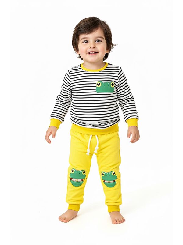 Miababy Figür Baskılı 2 Li Takım